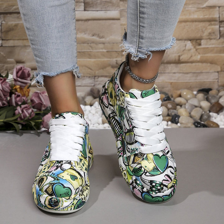 Romy Charm Casual Sneakers by Perlamila
