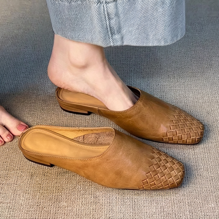 Emery Muse Mules – Khaki