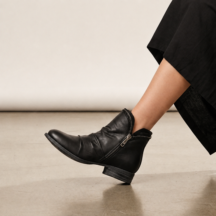 Reagan Promenade Ankle Boots – Black