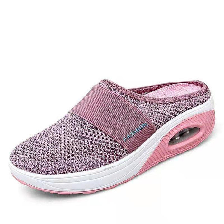 Violet Charm Slip-On Sneakers by Perlamila
