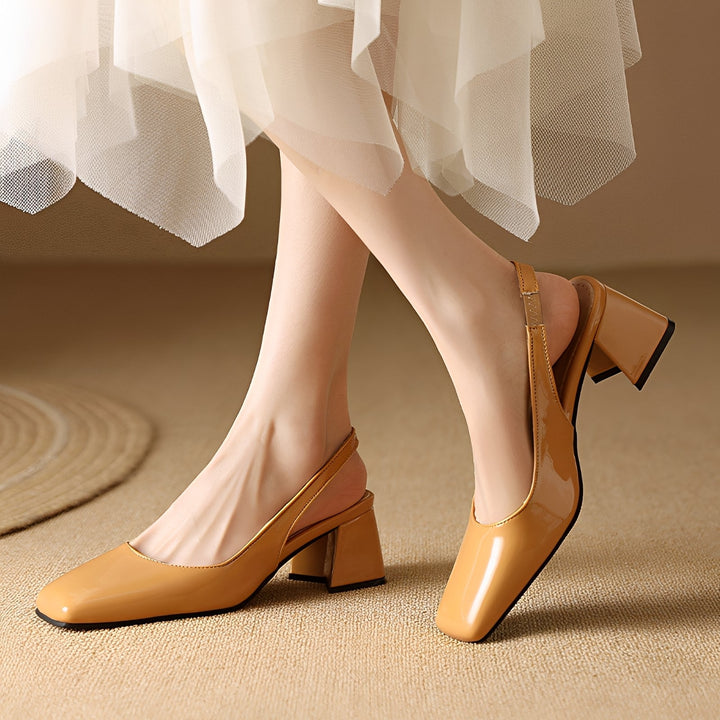 Brenna Promenade Pumps – Camel
