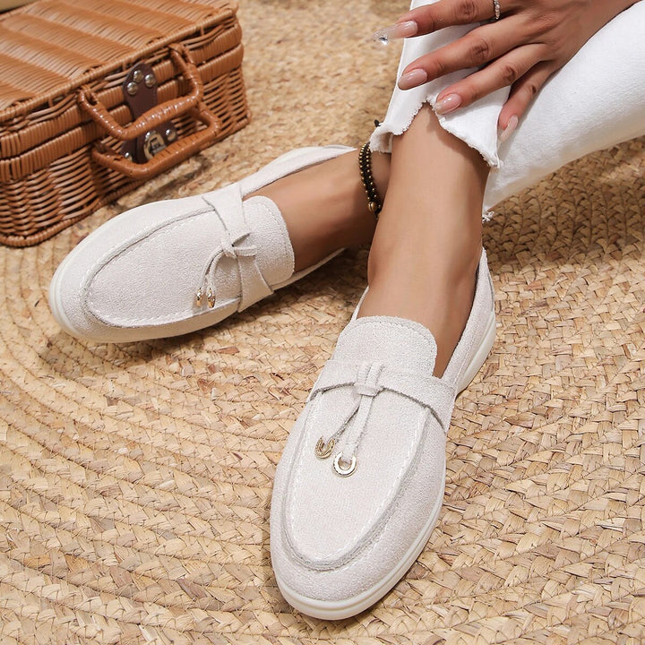 Jocelyn Lagoon Loafers – White