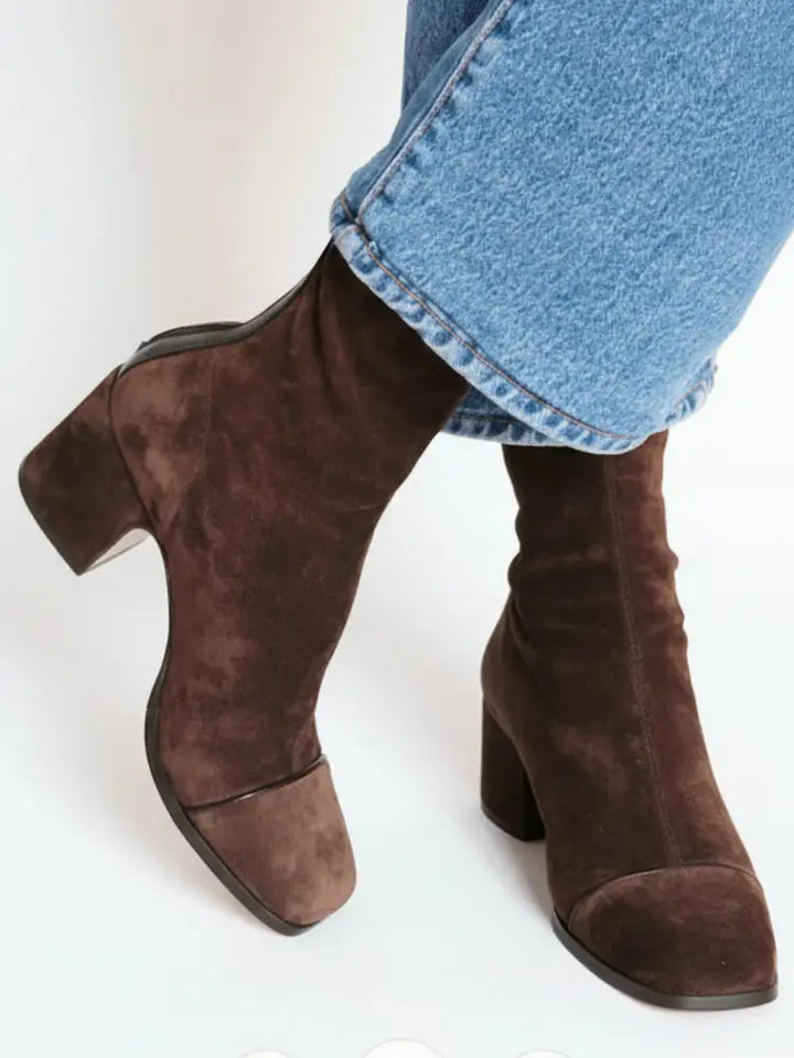 Quinn Lagoon Winter Boots – Dark Brown