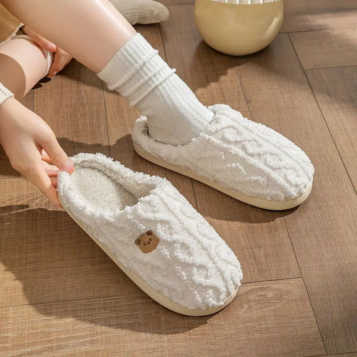 Belle Solace Plush Slippers by Perlamila