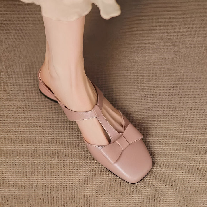 Morgan Promenade Mules – Pink