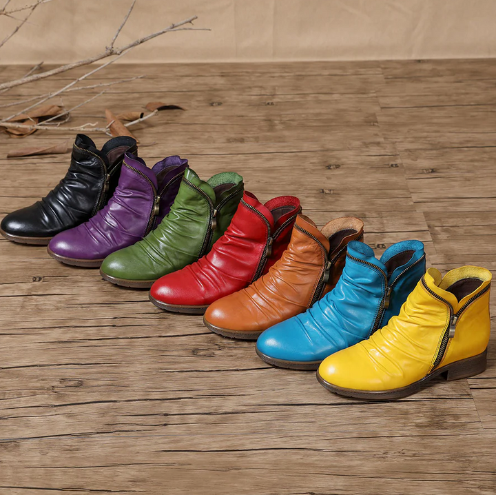 Bronte Charm Ankle Boots by Perlamila