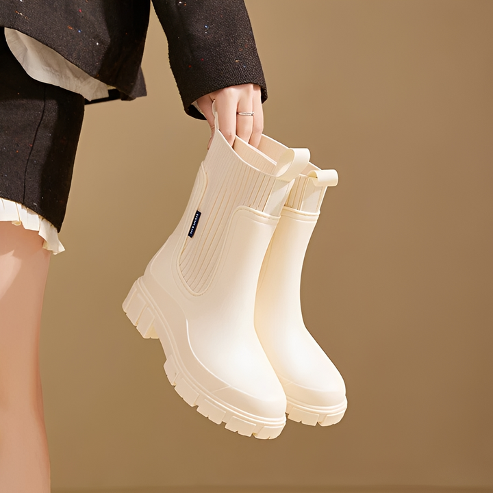 Reagan Harmony Ankle Boots – Beige