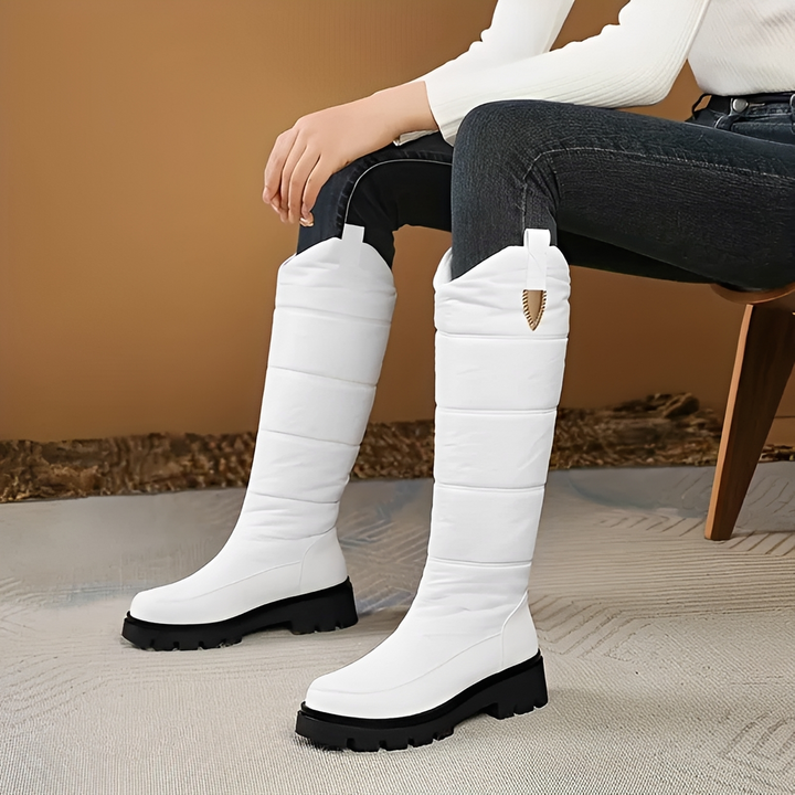 Reese Promenade Winter Boots – White