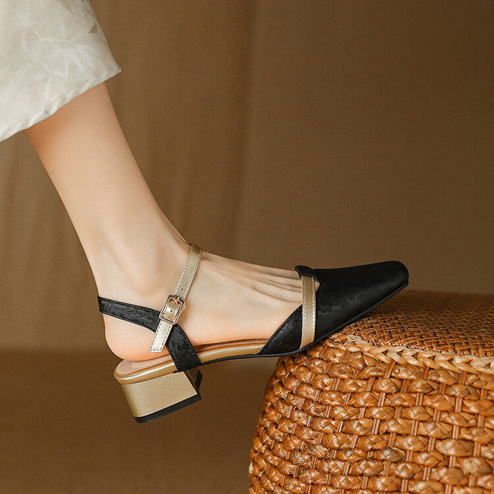 Eden Chime Slingback Pumps by Perlamila