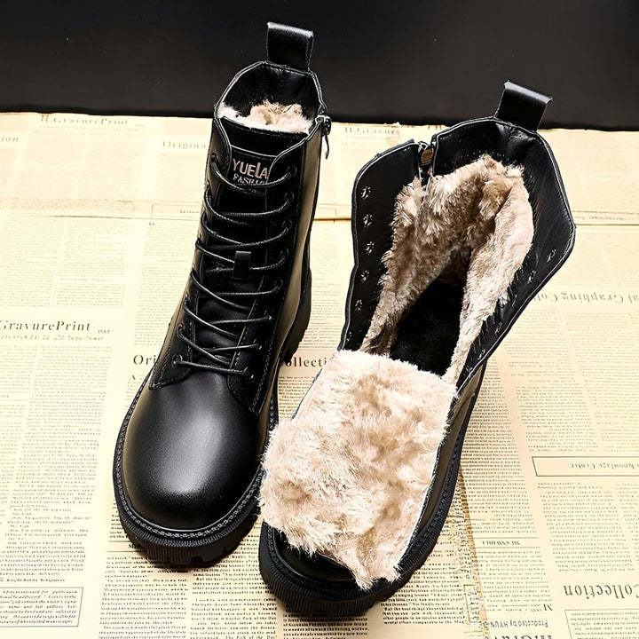 Brielle Lagoon Ankle Boots – Black