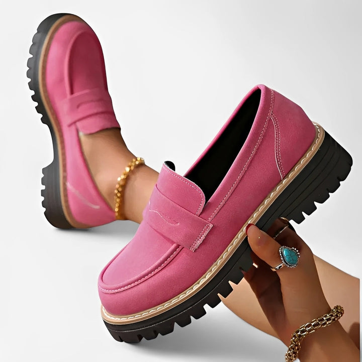 Harper Promenade Loafers – Pink