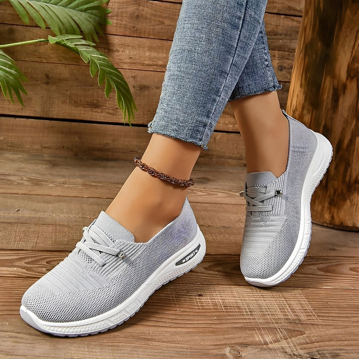 Presley Lyric Everyday Sneakers – Gray