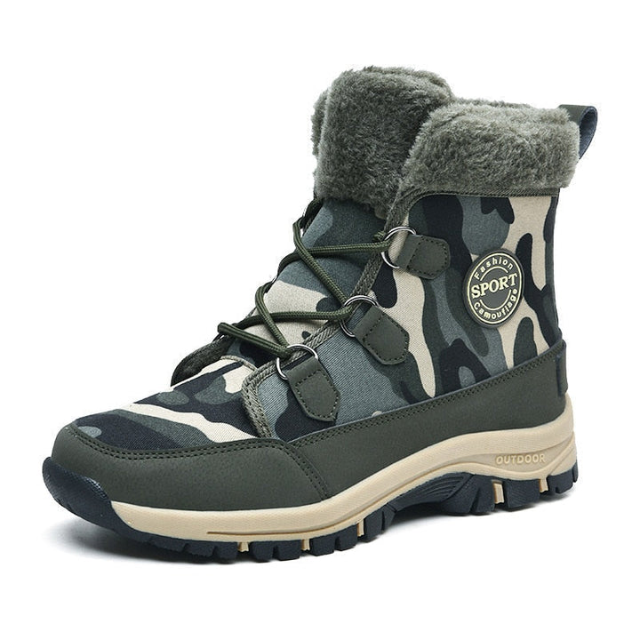 Thea Halo Mid-Calf Boots by Perlamila