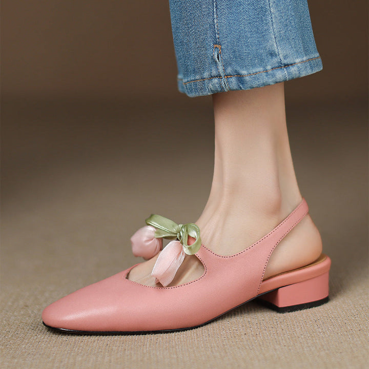 Willa Charm Slingback Pumps by Perlamila