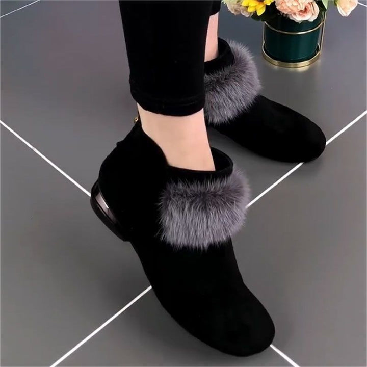 Ivy Solace Heeled Ankle Boots by Perlamila