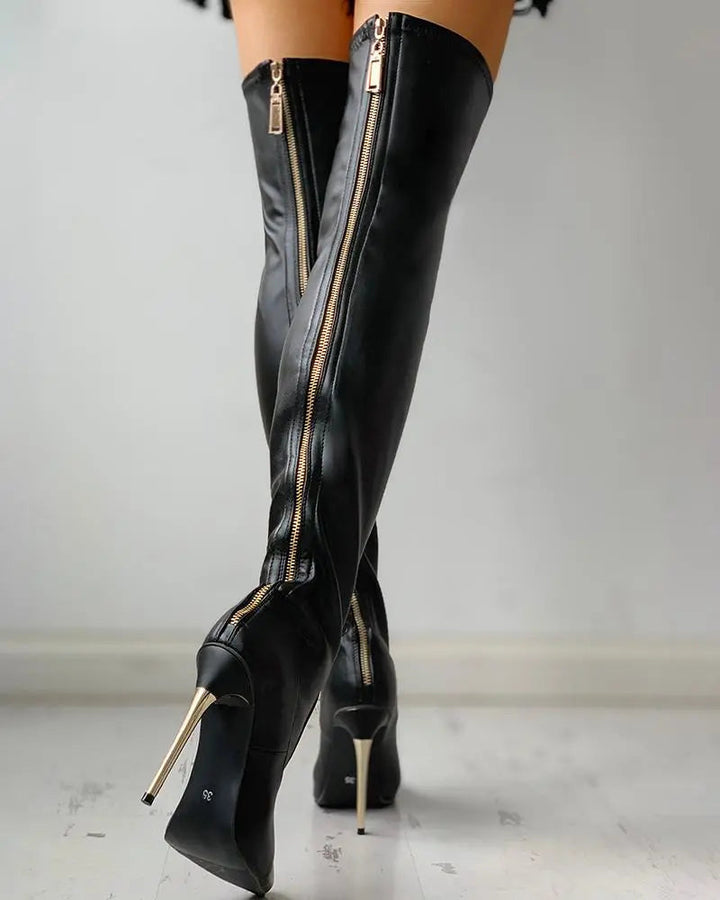 Merritt Promenade Ankle Boots – Black