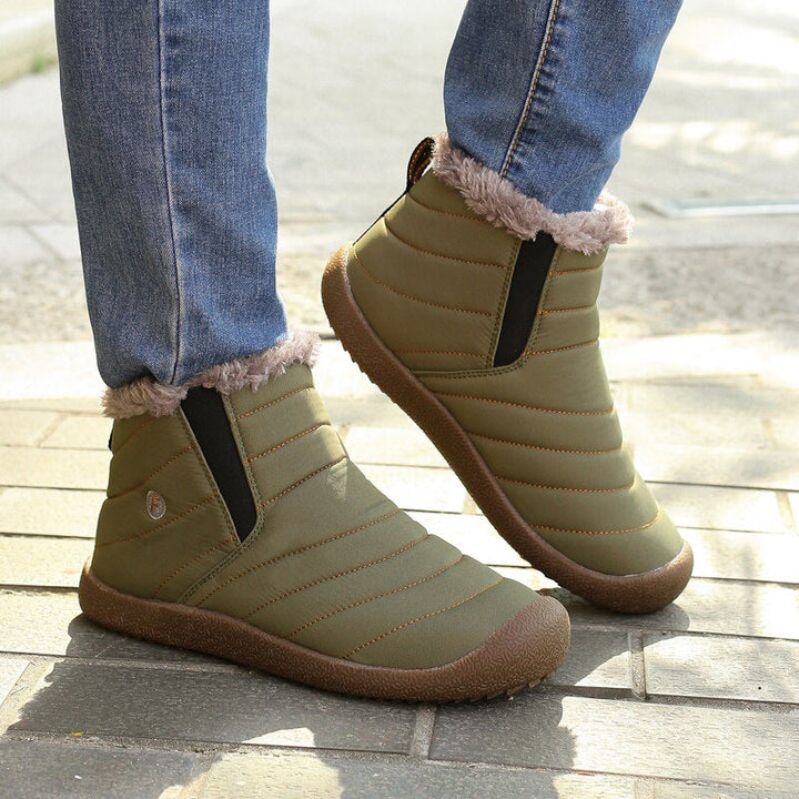 Rosa Luster Winter Boots by Perlamila
