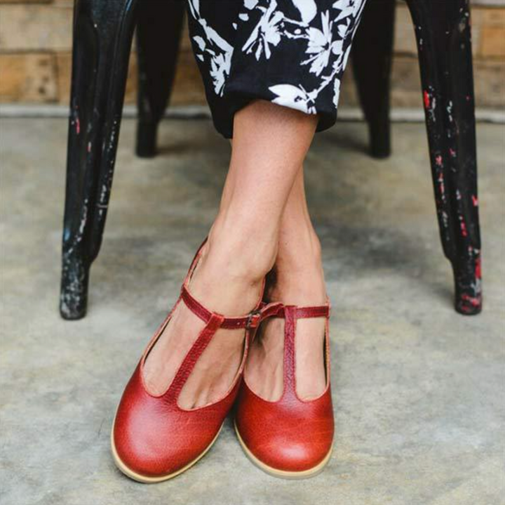 Lola Chime Strap Ballet Flats by Perlamila