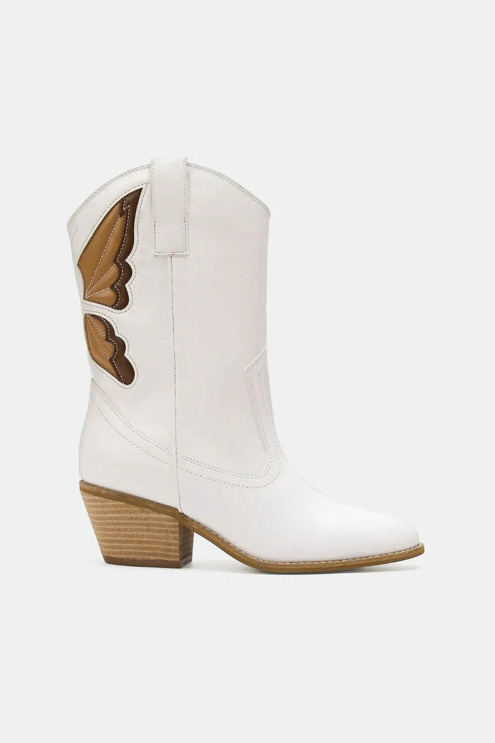 Remi Lagoon Ankle Boots – White