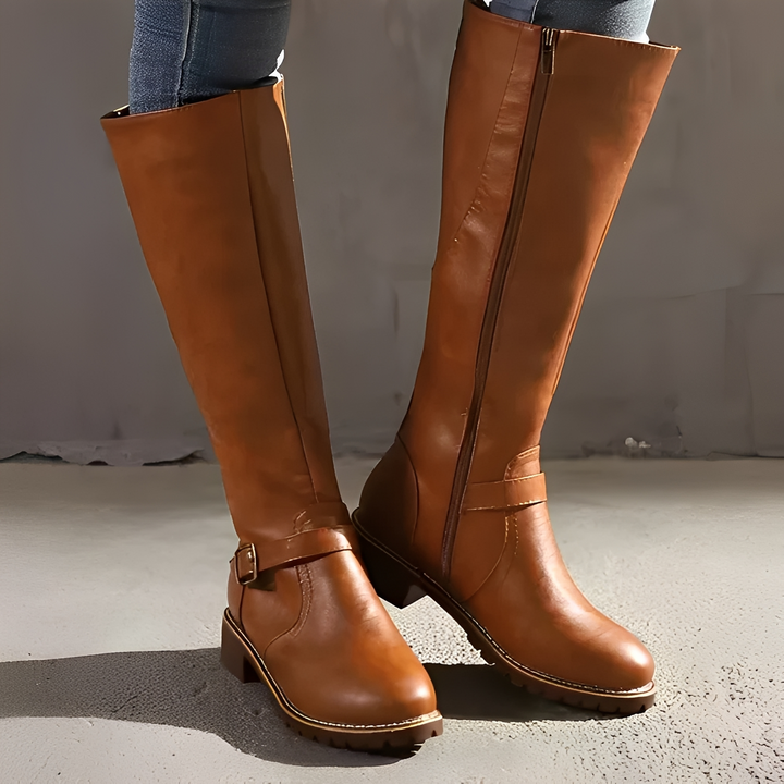 Lennox Promenade Ankle Boots – Brown