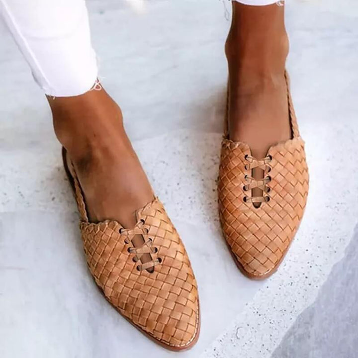 Everly Promenade Mules – Khaki