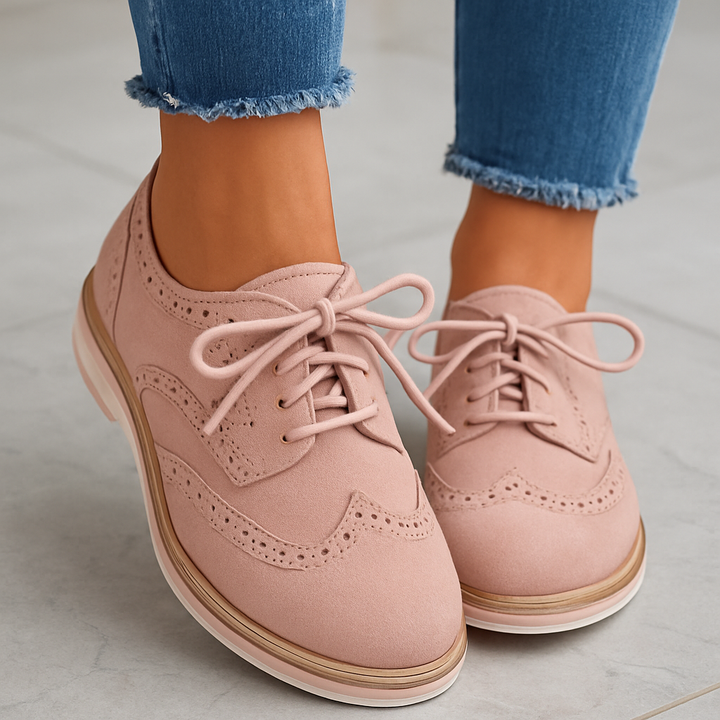 Kendall Harmony Oxford Shoes – Pink