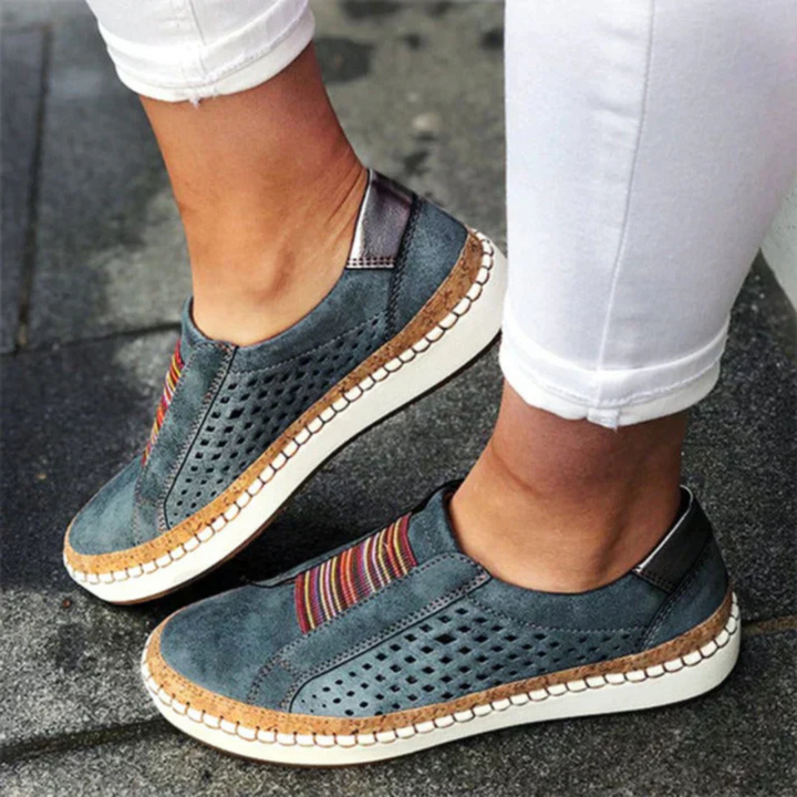 Marlow Harmony Slip-On Sneakers – Blue