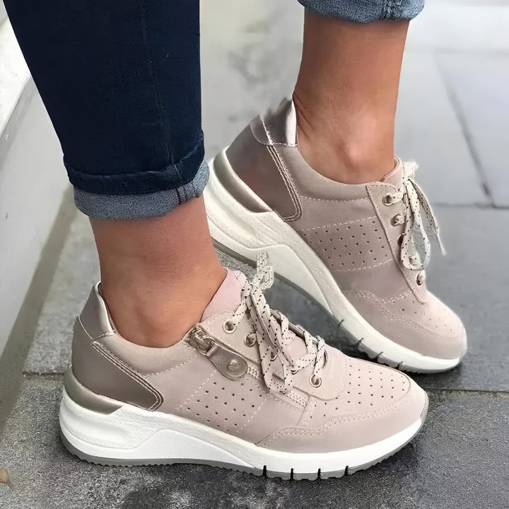 Marlow Promenade Everyday Sneakers – Beige