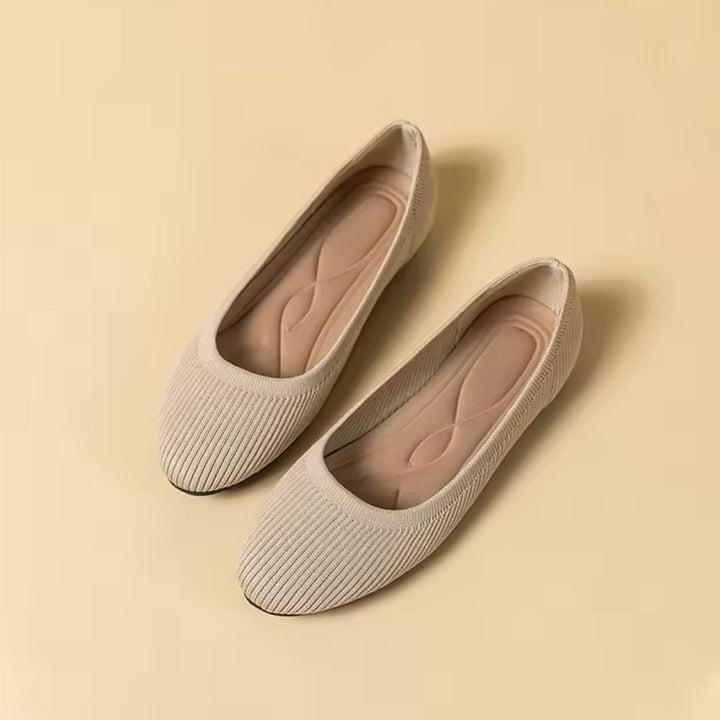 Cassidy Lagoon Ballet Flats – Khaki