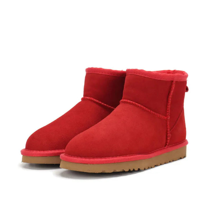 Jade Muse Winter Boots – Red